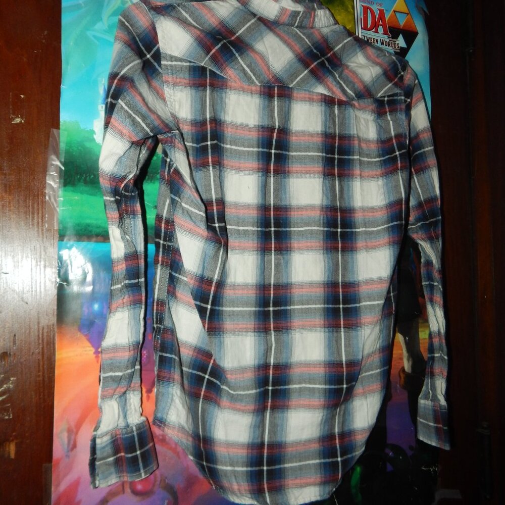American Eagle Plaid western shirt - XS - Picture 4 of 4